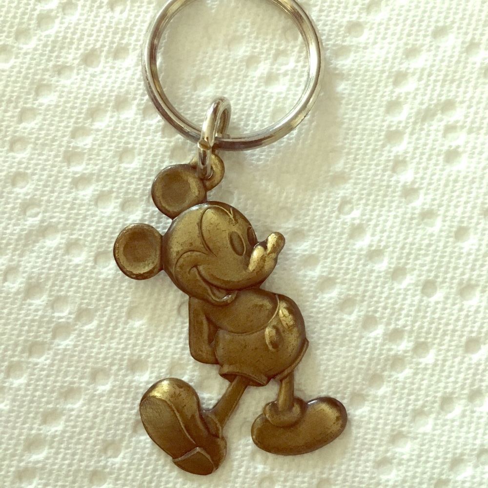 Vintage Mickey Mouse Keychain